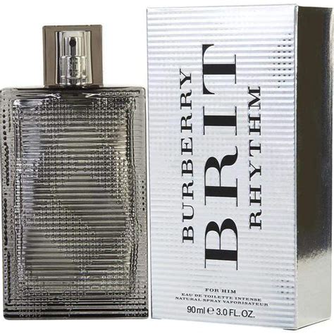 burberry brit rhythm intense 90ml|Burberry Brit for him 50ml.